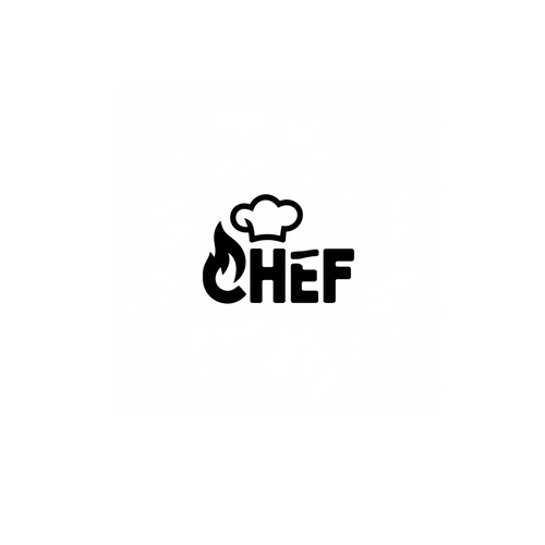 "CHEF": Food & Cooking Social Media Logo Design by Aytondesi