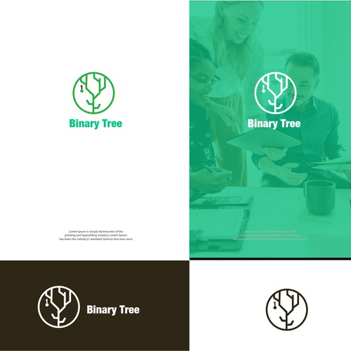 Binary Tree - Bespoke Software Development and Technology Company - looking for logo! Design by hartawan®