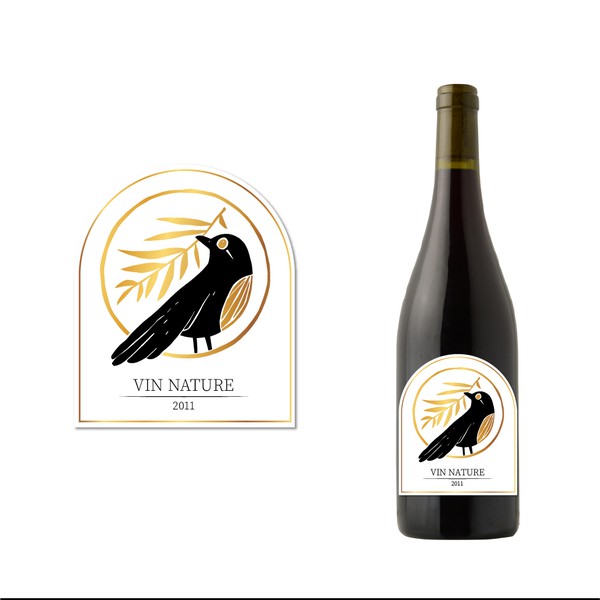 Create label for wine