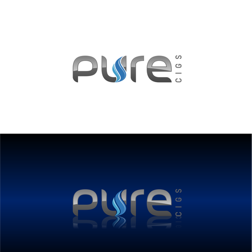 Create an updated logo design for PURE CIGS Design by Susmetoff