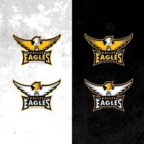 Designs | BOLD NEW SPORTS LOGO/EAGLE MASCOT needed for youth ice hockey ...