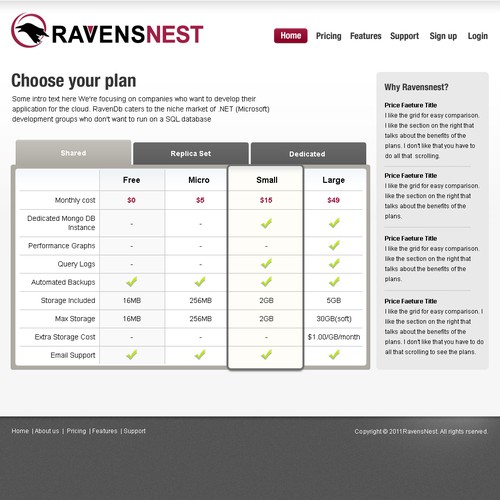 New website design wanted for Raven's Nest Réalisé par GETCREATED