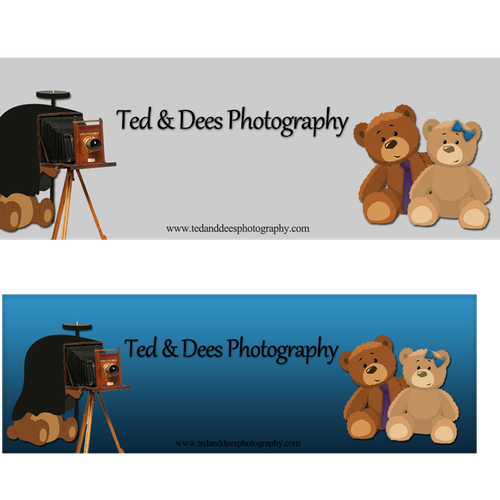 banner ad for Ted & Dees Photography Diseño de Adr!an..