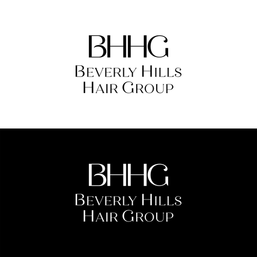 CHANEL/ CELINE STYLE LOGO FOR HAIR AND WELLNESS GROUP Design by Emi Apri