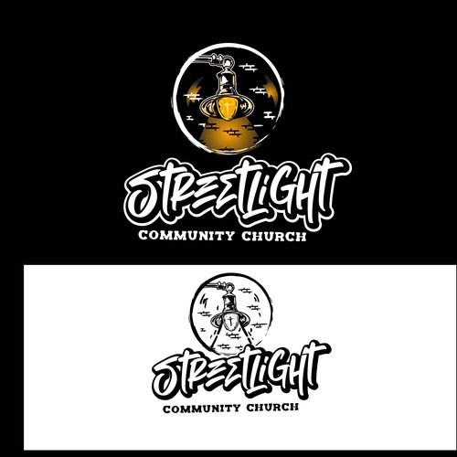 Young, Hip, Urban - Streetlight Community Church Logo Design réalisé par Deduder