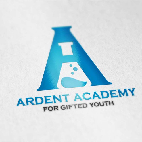 Create a new logo for Ardent Academy, a K-12 STEM education startup (science, technology, engineering and math) Design by designerVN