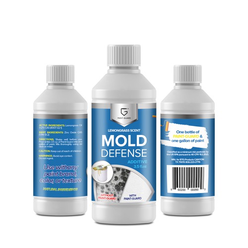 Paint Additive Label Redesigned for Store Shelves Design by creationMB