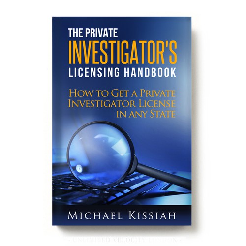 Design An Ebook Cover For A Private Investigator Licensing