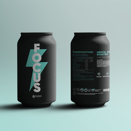 Label for a new supplement brand Design by Menna_77