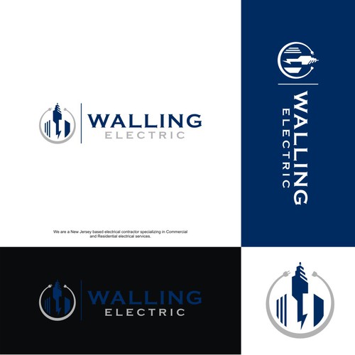 Electrical Contractor Logo Design by @ProSolution.