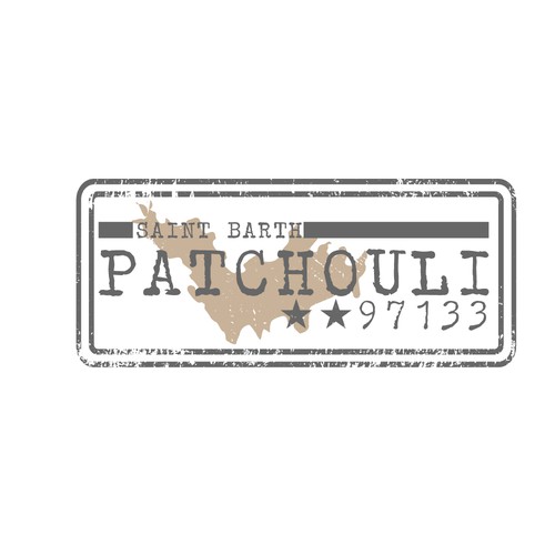 PATCHOULI ST BARTH Design by mow.logo