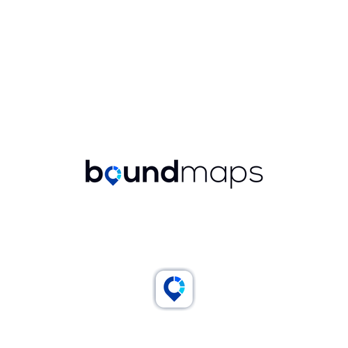 Simple and clean logo for a B2B mapping app Design by art_bee♾️