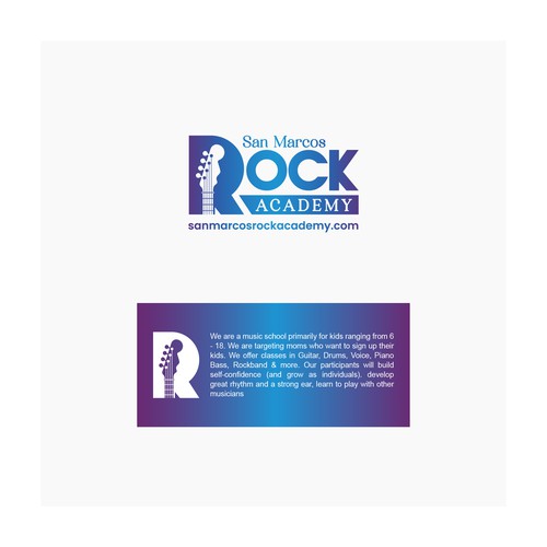 San Marcos Rock Academy Design by HK.designs