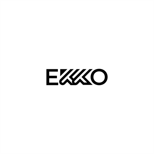 SIMPLE LOGO - ekko Letters then dm after Design by Victory Face