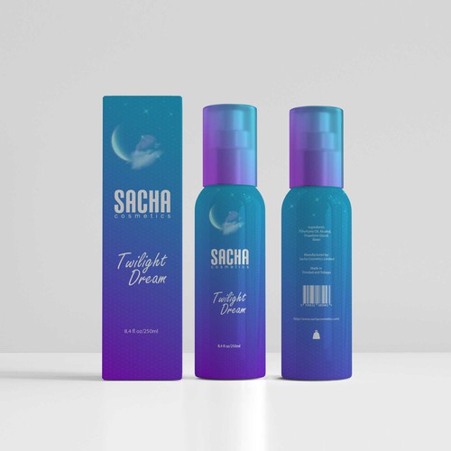 Sacha Body Mist Design by Ahtisham_ali