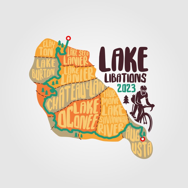 Design by Fritswel titled "Lake Libations 2023"