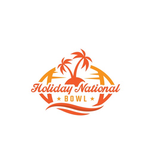 Holiday Bowl Logo Design by sabhu07