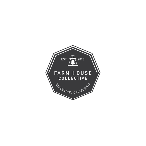 Design a mid-century modern, hipster logo for "Farm House Collective" retail & hospitality venue Design by EWMDesigns