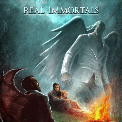 Help design a new Fiction Series book cover - Real Immortals Design by paganus