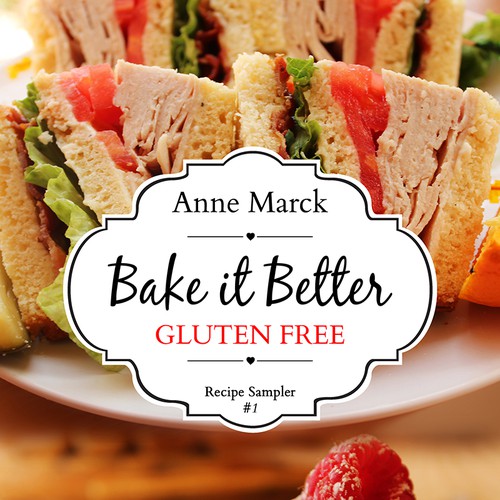 Create a Cover for our Gluten-Free Comfort Food Cookbook Design por PinaBee
