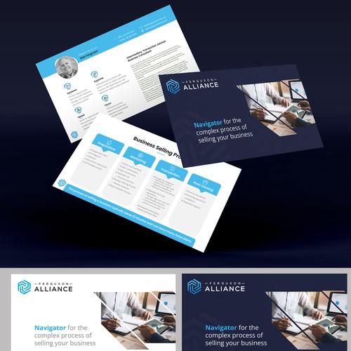 design a powerpoint template for a business consulting company Design by Rupvani