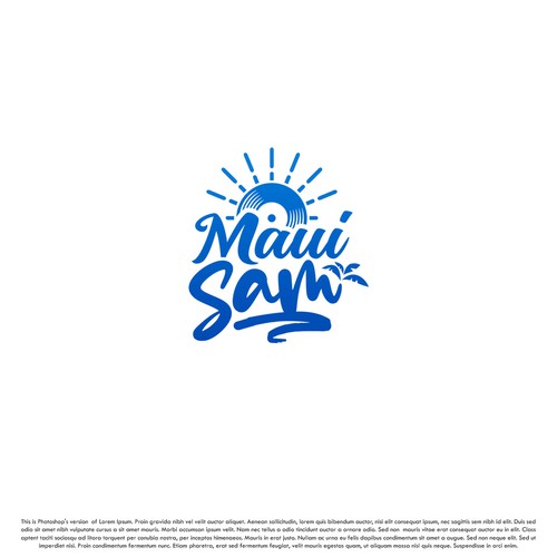 DJ | Producer logo wanted for *Maui Sam Design by Picatrix