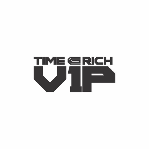Time Rich VIP Logo Design by ᑎᗩᗷᗴᗴᒪ