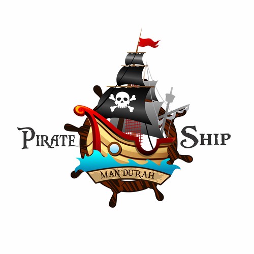 Logo for a Pirate Ship Tourism business Design by Rozie'sDesign™