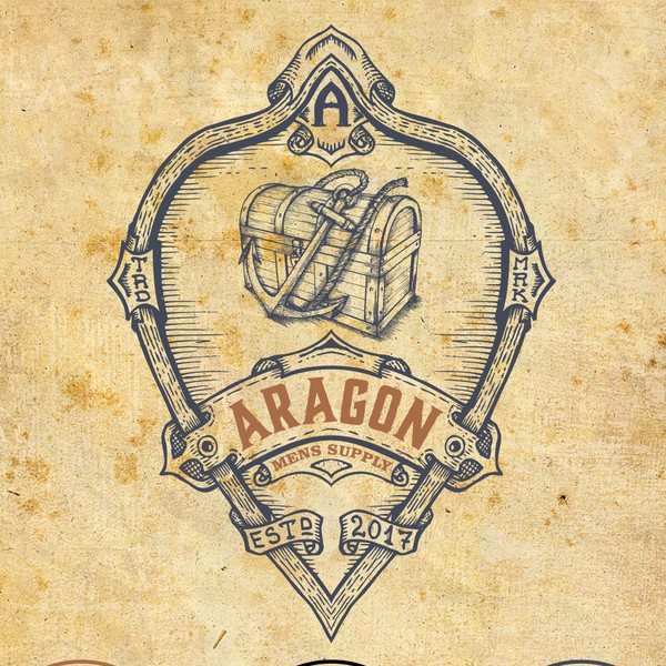 Design by Izuka titled "Aragon logo design"