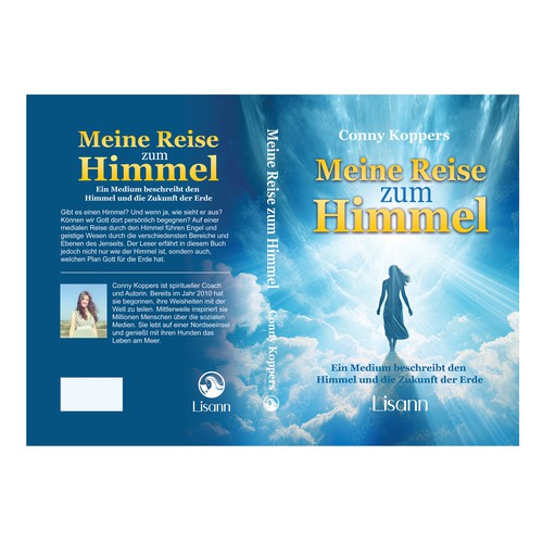 Cover for spiritual book My Journey to Heaven Réalisé par Cover_Design_Expert