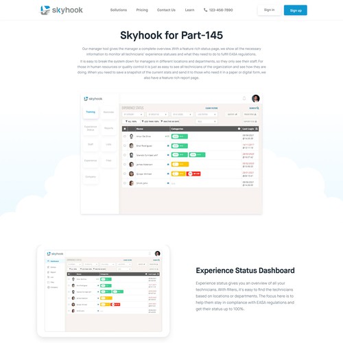 Designs | skyhook.is - website for the aviation professionals that like ...