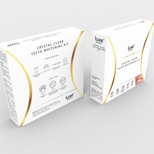 Teeth whitening packaging Design by MZ.Studio