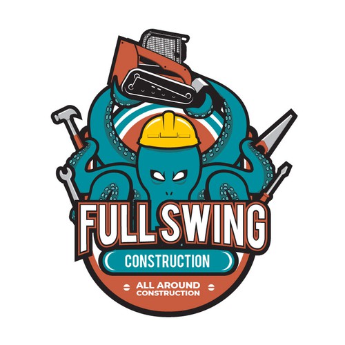 ***An Actual Challenge*** for you Designers | Kick A$$ Construction Company Logo Design by designat1892