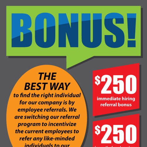 Referral Bonus Flyer