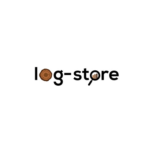 Diseño de Simple log-store logo de yudilima