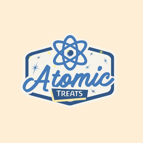 Design a logo and brand for a 50s theme freeze dried candy/dog treat business Design by Fortuna Design