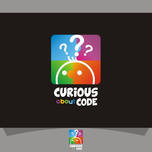 Curious About Code Diseño de Mirza Rifaldi