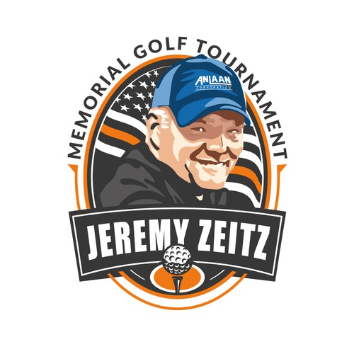 Memorial Golf Tournament Logo Design by sarvsar