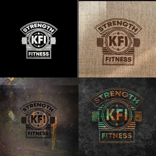 KFI Fitness needs a strong logo designer Design by ⭐ilLuXioNist⭐