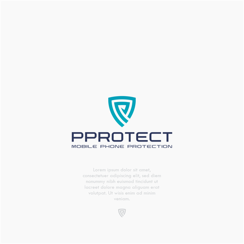 PPROTECT (Phone protect logo) (mobile cases and screen protectors) Design by Noorf™
