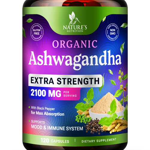 Ashwagandha Design Needed for Nature's Nutrition Design by Studio MH