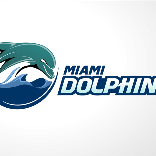 99designs community contest: Help the Miami Dolphins NFL team re-design its logo! Design réalisé par piraku