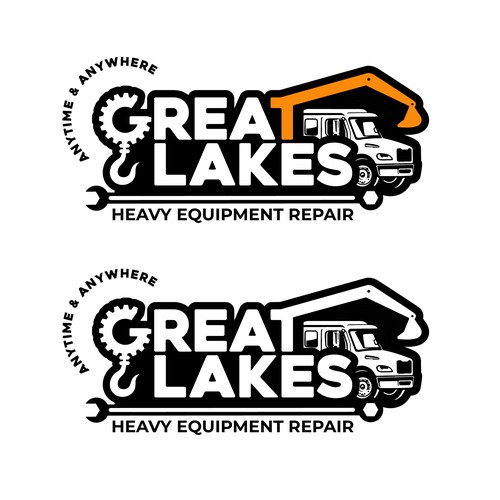 Creative design for heavy equipment repair in the state of Michigan Design by pixel_dezigns