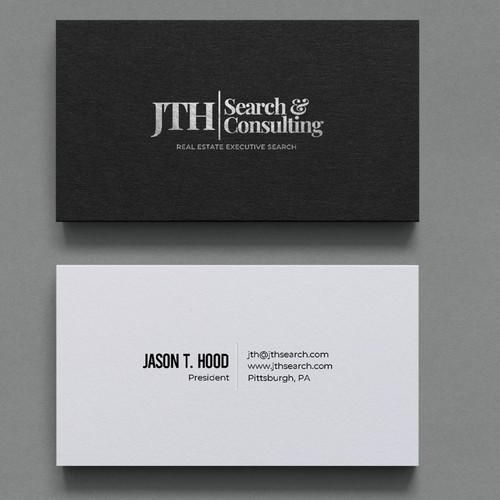 Design Business Card Design for Executive Search Firm por Xclusive16