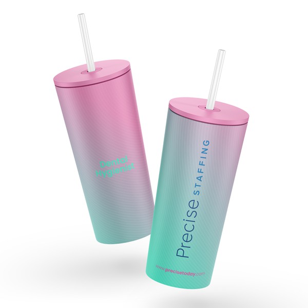 Tumbler design Precise Dental Staffing