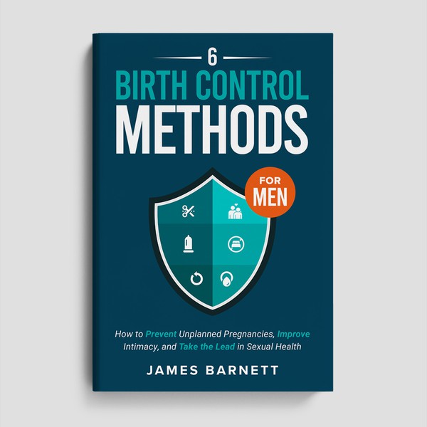 Ebook Cover Design for 6 Birth Control Methods for Men
