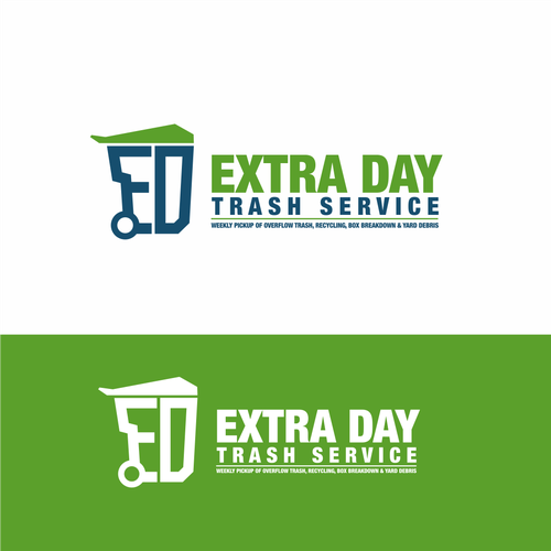 Trash Service Logo Design by soop