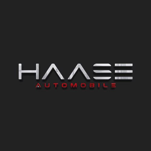 HAASE logo with additive "Automobile" Design por p u t r a z