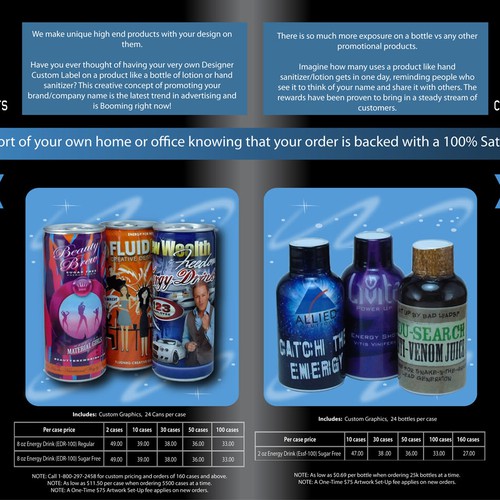 Help Liquid Promo with a new print or packaging design Design por Sssilent