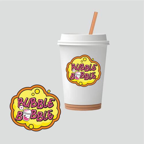BUBBLE BUBBLE, brand of Bubble tea need its logo Design by JDL's